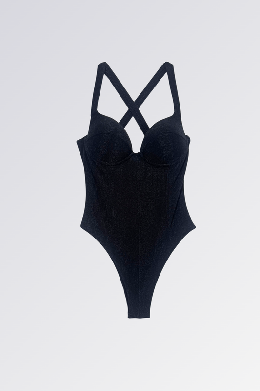 ROPA DE BAÑO CORSET TIRO ALTO