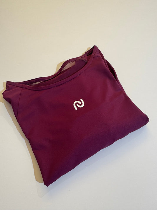 POLO CROP MANGA RANGLA TULL